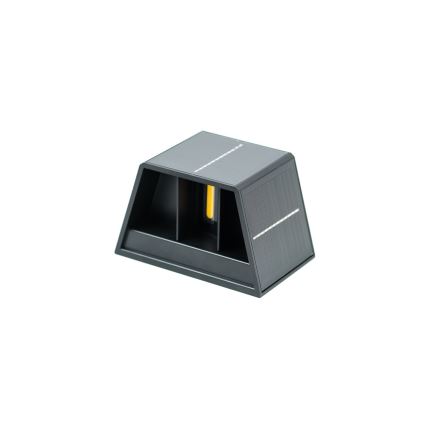 Brilagi - LED Solárne nástenné svietidlo so senzorom SOLAR CUBE LED/2W/3,2V 1300 mAh IP54
