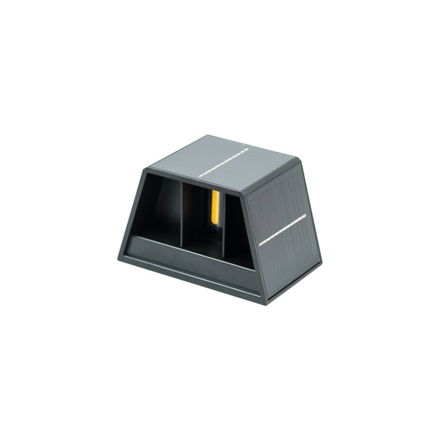 Brilagi - LED Solárne nástenné svietidlo so senzorom SOLAR CUBE LED/2W/3,2V 1300 mAh IP54