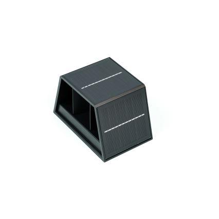 Brilagi - LED Solárne nástenné svietidlo so senzorom SOLAR CUBE LED/2W/3,2V 1300 mAh IP54