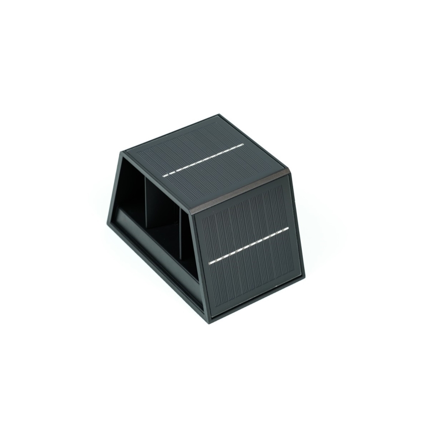 Brilagi - LED Solárne nástenné svietidlo so senzorom SOLAR CUBE LED/2W/3,2V 1300 mAh IP54