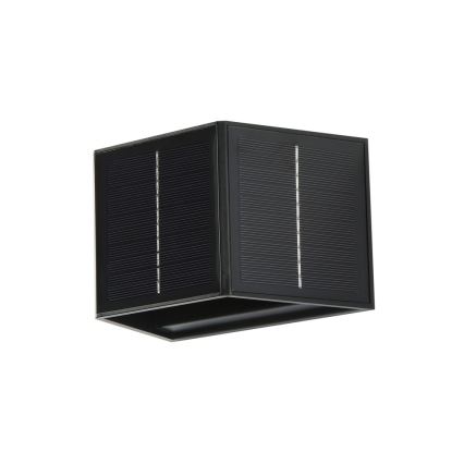Brilagi - LED Solárne nástenné svietidlo so senzorom SOLAR CUBE LED/2W/3,2V 1300 mAh IP54