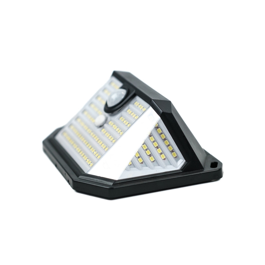 Brilagi - LED Solárne nástenné svietidlo so senzorom WALLIE LED/4W/5,5V 1200 mAh 3000K IP65