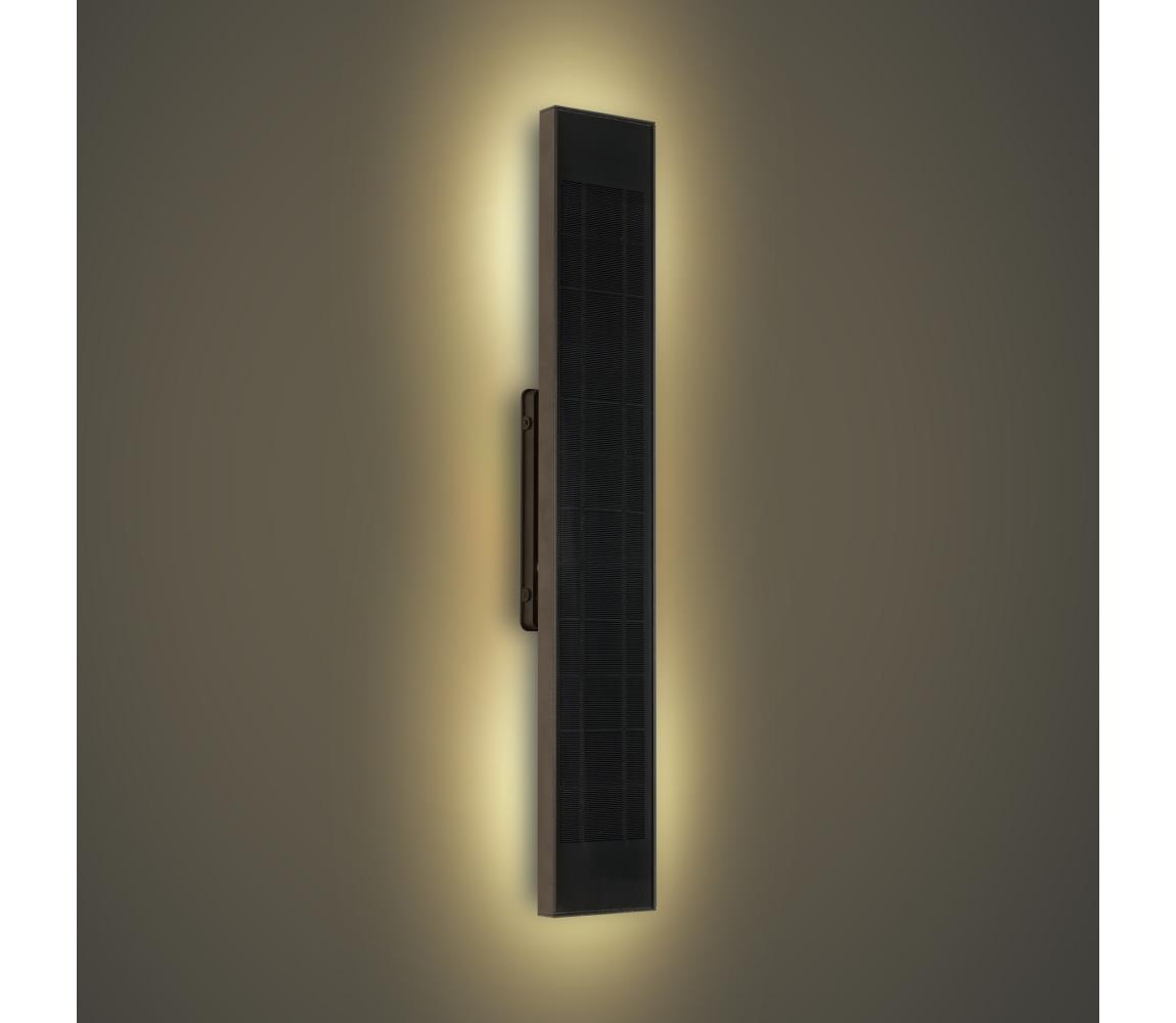 Brilagi - LED solárne nástenné svietidlo SUN LED/4W/3,7V 60 cm 4000 mAh IP44 BRI292