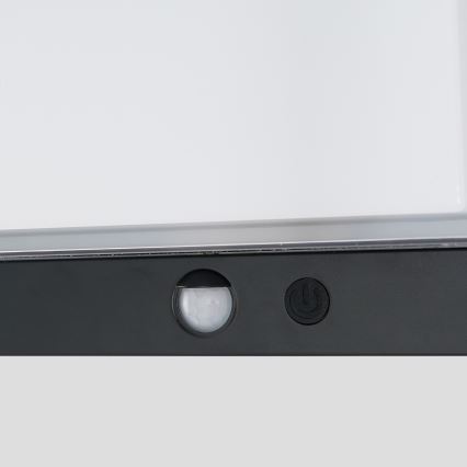 Brilagi - LED solárne nástenné svietidlo so senzorom SUN LUME LED/10W/3,7V 4000 mAh IP44