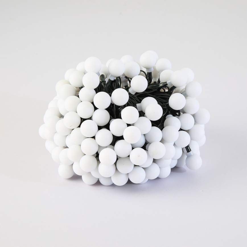 Brilagi - LED Solárny dekoračná reťaz BUBBLE 200xLED/8 funkcií 20m IP65 teplá biela