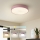 Brilagi - LED stlmiteľné stropné svietidlo POOL LED/36W/230V 3000-6000K pr. 30 cm ružové + diaľkové ovládanie
