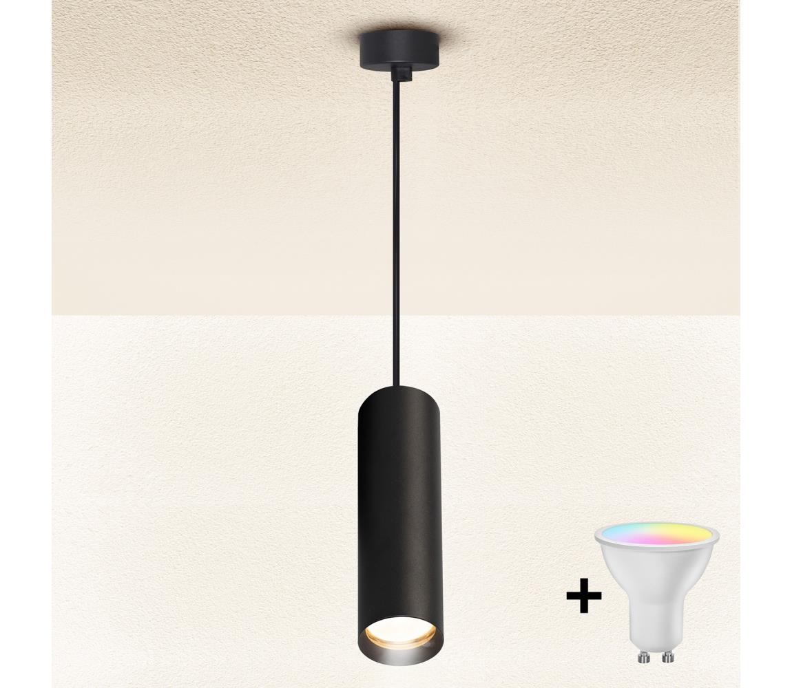 Brilagi - LED stlmiteľný luster na lankách SELE 1xGU10/4,8W/230V čierna BG1382+AI2382