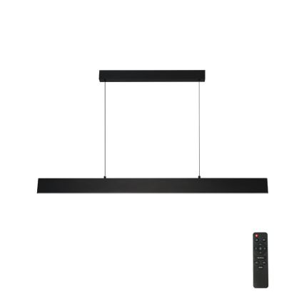 Brilagi - LED Stmievateľný luster na lanku SLIMLINE LED/40W/230V 3000-6000K čierna + diaľkové ovládanie