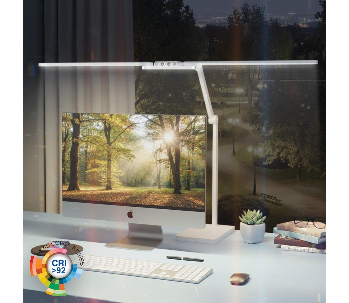 Brilagi-LED Stmievaná dotyková stolová lampa VARIO LED/24W/230V 3000-6500K biela 8590828001812