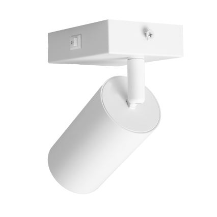 Brilagi - LED RGBW stlmiteľné nástenné bodové svietidlo s vypínačom SELE 1xGU10/4,8W/230V 3000K biele + diaľkové ovládanie