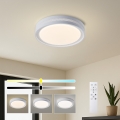 Brilagi - LED Stmievané stropné svietidlo KREON LED/54W/230V 3000-6000K biela pr. 38 cm + diaľkové ovládanie