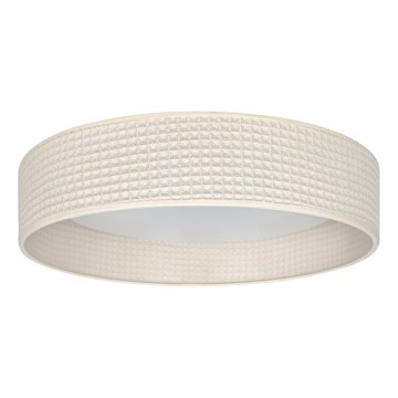 Brilagi - LED stmievané stropné svietidlo VELVET SMARTIX STARS LED/24W/230V 3000-6000K priemer 45 cm krémové Wi-Fi Tuya Beacon + diaľkové ovládanie