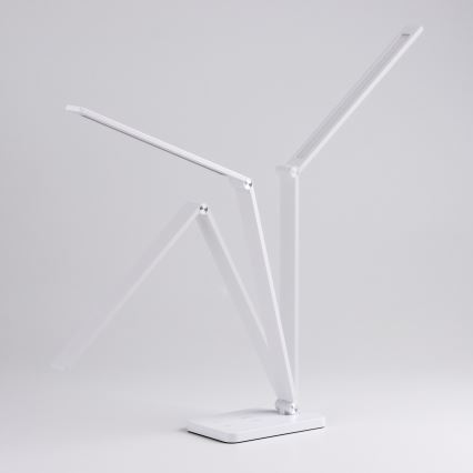 Brilagi - LED stmievateľná dotyková stolná lampa s bezdrôtovým nabíjaním QI MODO CHARGE LED/7W/5V 3000/4000/6000K biela