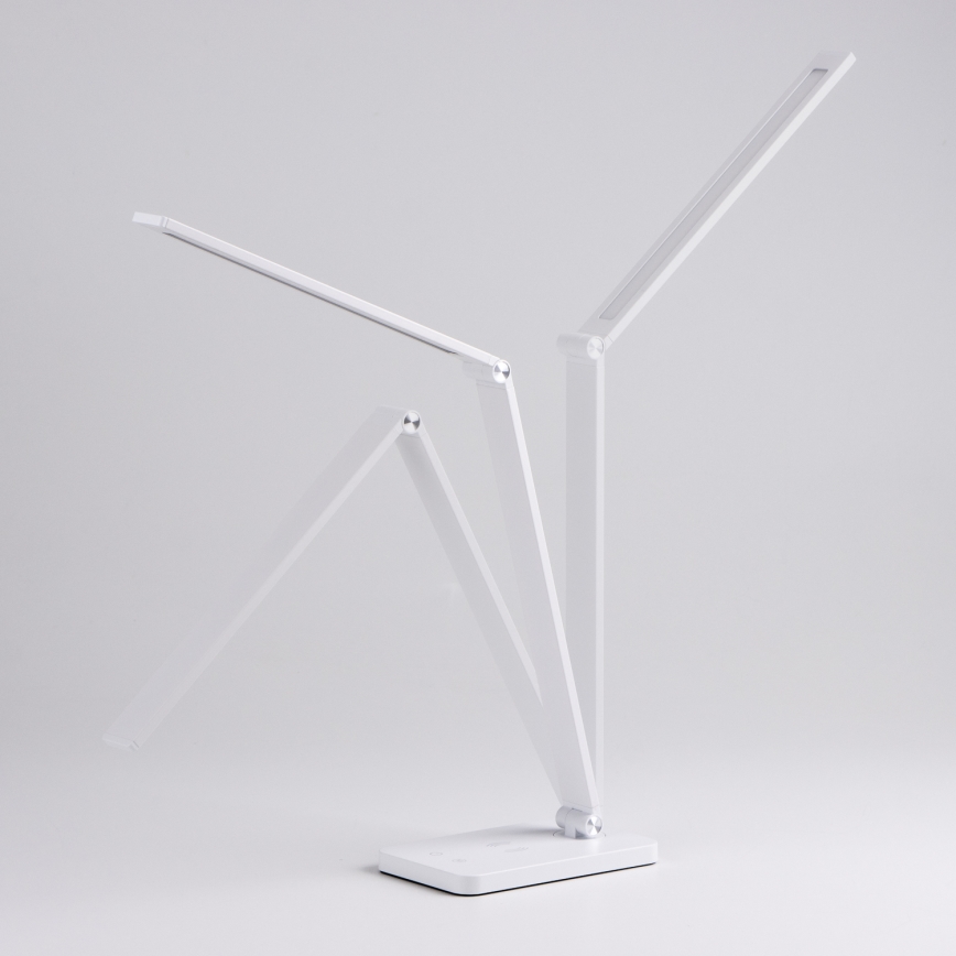 Brilagi - LED stmievateľná dotyková stolná lampa s bezdrôtovým nabíjaním QI MODO CHARGE LED/7W/5V 3000/4000/6000K biela