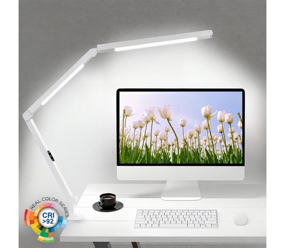 Brilagi-LED Stmievateľná dotyková stolná lampa VARIO LED/12W/230V 3000-6500K biela 8590828045564