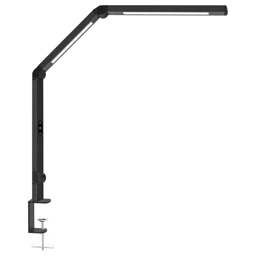 Brilagi - LED Stmievateľná dotyková flexibilná stolná lampa VARIO LED/12W/230V 3000/4000/5000/6500K CRI 92 čierna