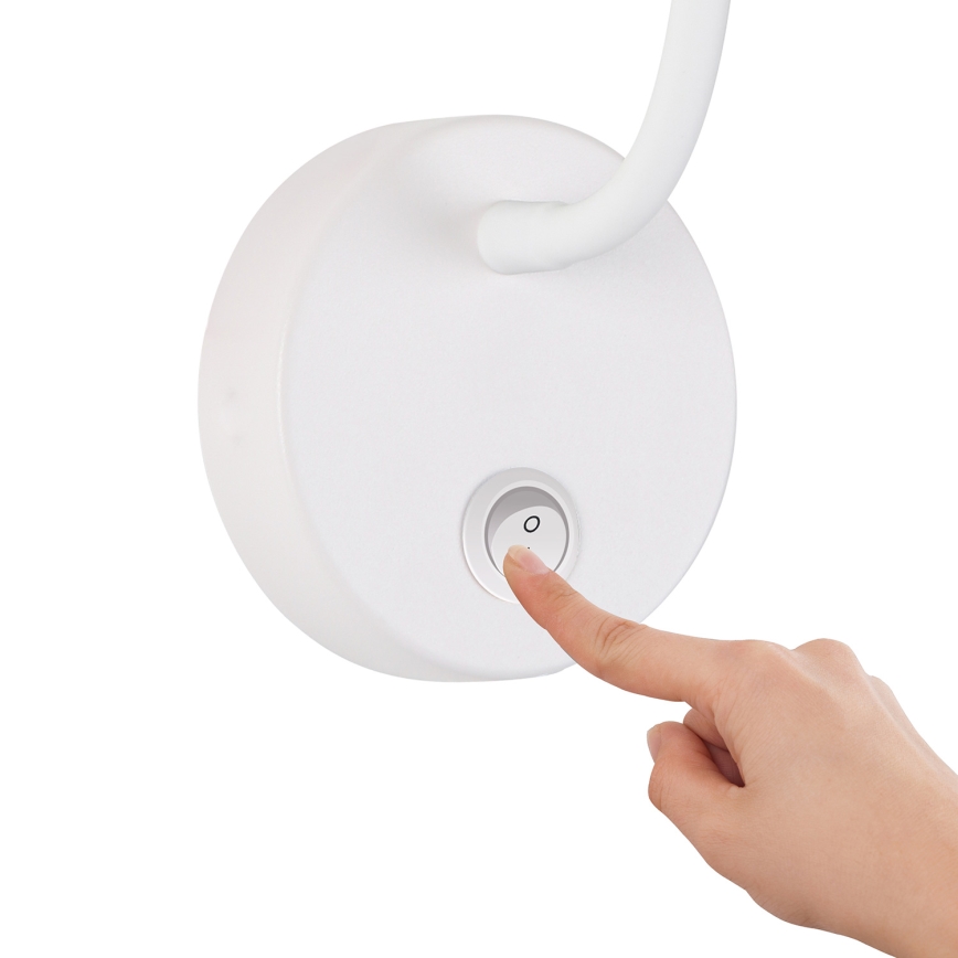 Brilagi - LED Stmievateľná flexibilná nástenná lampa MAYA 1xG9/4W/230V biela 2700-6500K Wi-Fi Tuya