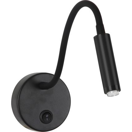 Brilagi - LED Stmievateľná flexibilná nástenná lampa MAYA 1xG9/4W/230V čierna 2700-6500K Wi-Fi Tuya