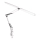 Brilagi - LED Stmievateľná flexibilná stolná lampa VARIO 2xLED/14W/230V 3000-6000K biela