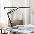 Brilagi - LED Stmievateľná flexibilná stolná lampa VARIO LED/15W/230V 3000-6000K čierna