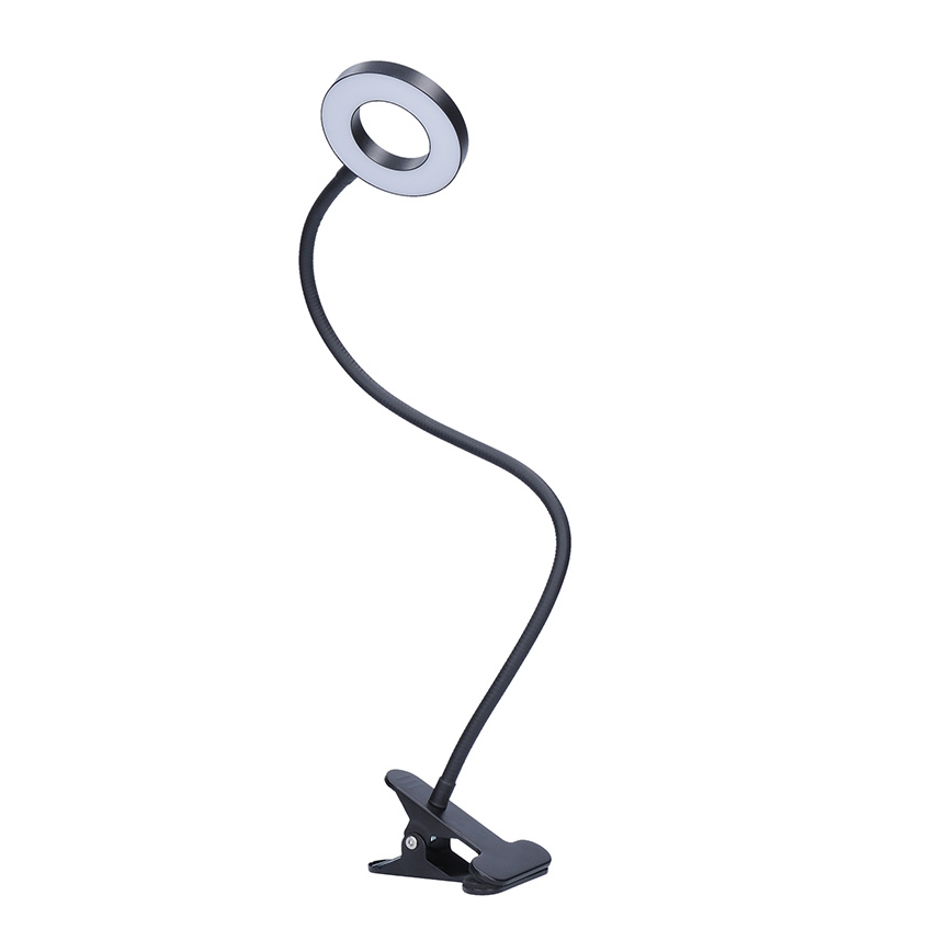 Brilagi - LED stmievateľná lampa s klipom ORBELA LED/8W/230V 3000/4000/5000K čierna