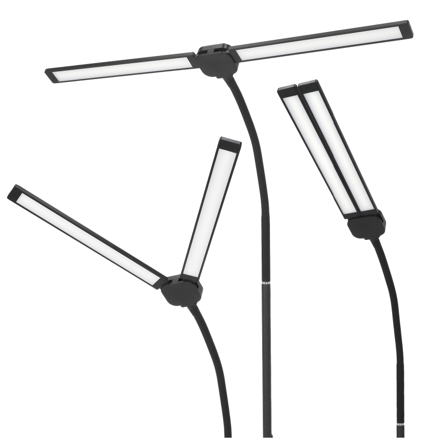 Brilagi - LED Stmievateľná stolná lampa USB VARIO LED/14W/5V 3000-6000K čierna