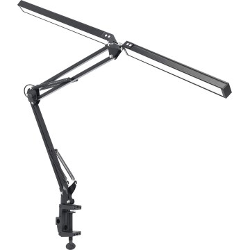 Brilagi - LED Stmievateľná stolná lampa VARIO 2xLED/14W/230V 3000-6000K čierna