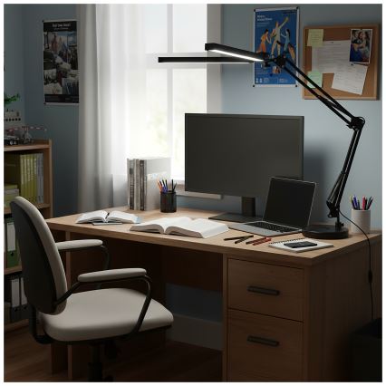 Brilagi - LED stmievateľná stolová lampa VARIO LED/15W/230V 3000-6000K čierna