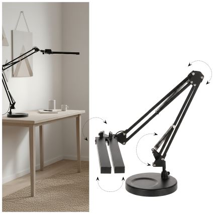 Brilagi - LED stmievateľná stolová lampa VARIO LED/15W/230V 3000-6000K čierna