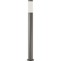 Brilagi - LED stmievateľná vonkajšia lampa ELIA 1xE27/6W/230V 2700-6500K IP44 Wi-Fi 100 cm matný chróm