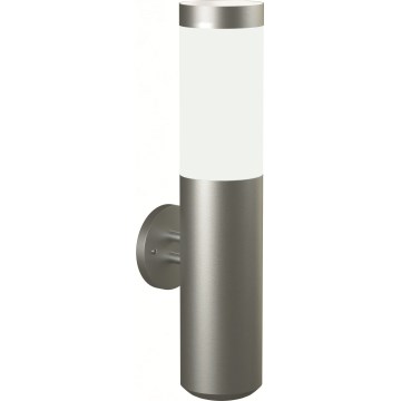 Brilagi - LED stmievateľná vonkajšia nástenná lampa ELIA 1xE27/6W/230V 2700-6500K IP44 Wi-Fi matný chróm