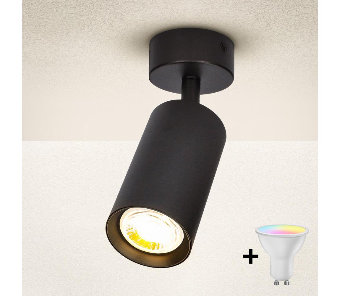 Brilagi - LED stmievateľné bodové svietidlo SELE 1xGU10/4,8W/230V čierne BG0624+AI2382