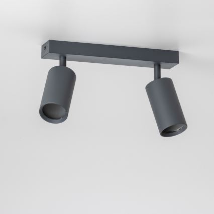 Brilagi - LED RGBW stmievateľné bodové svietidlo SELE 2xGU10/6,5W/230V 2700-6500K antracit