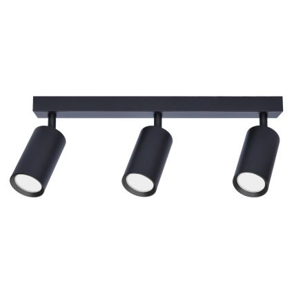 Brilagi - LED RGBW stlmiteľné bodové svietidlo SELE 3xGU10/4,8W/230V 3000K čierne + diaľkové ovládanie
