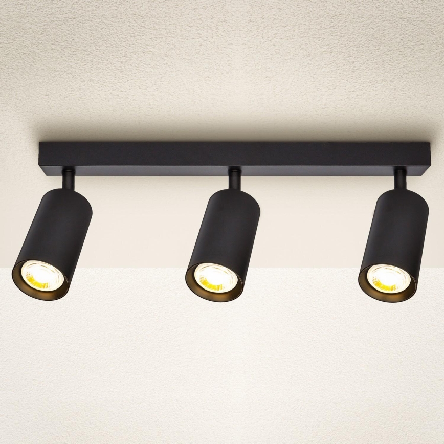 Brilagi - LED stmievateľné bodové svietidlo SELE 3xGU10/6,5W/230V 2700-6500K čierna