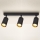 Brilagi - LED Stmievateľné bodové svietidlo SELE 3xGU10/6,5W/230V 2700-6500K čierna/zlatá