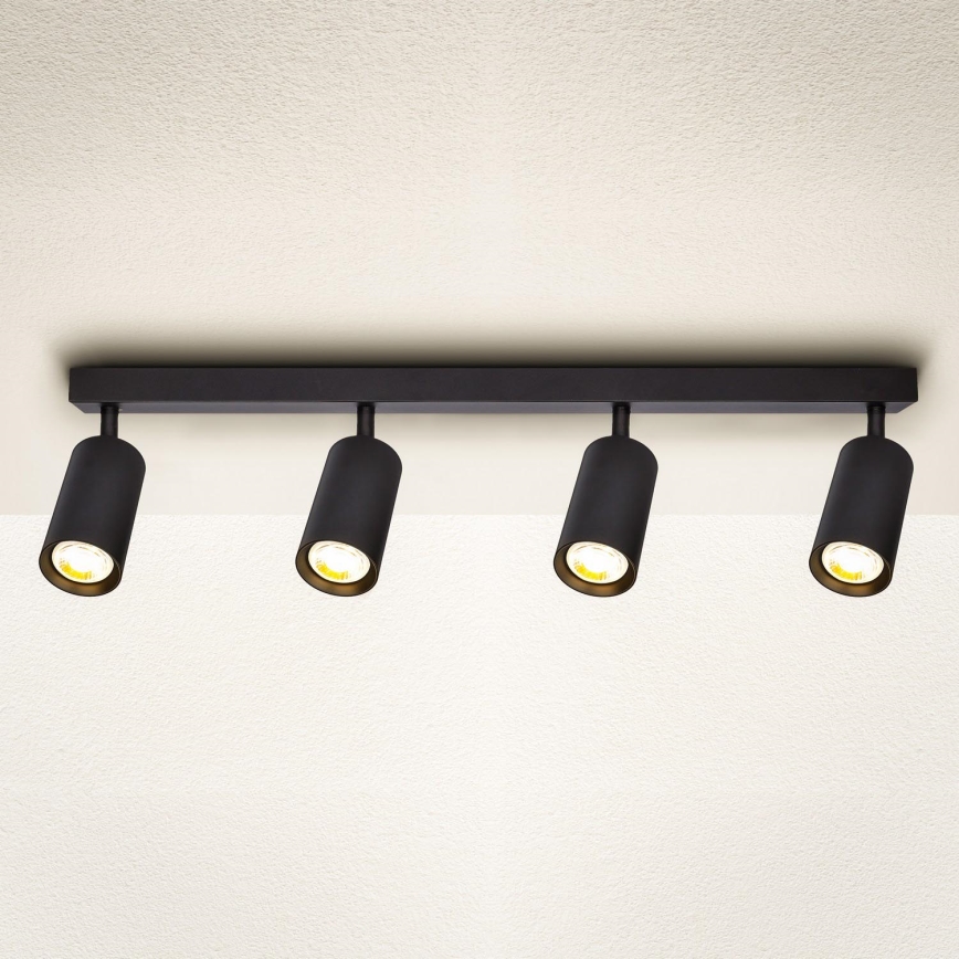 Brilagi - LED stmievateľné bodové svietidlo SELE 4xGU10/6,5W/230V 2700-6500K čierna