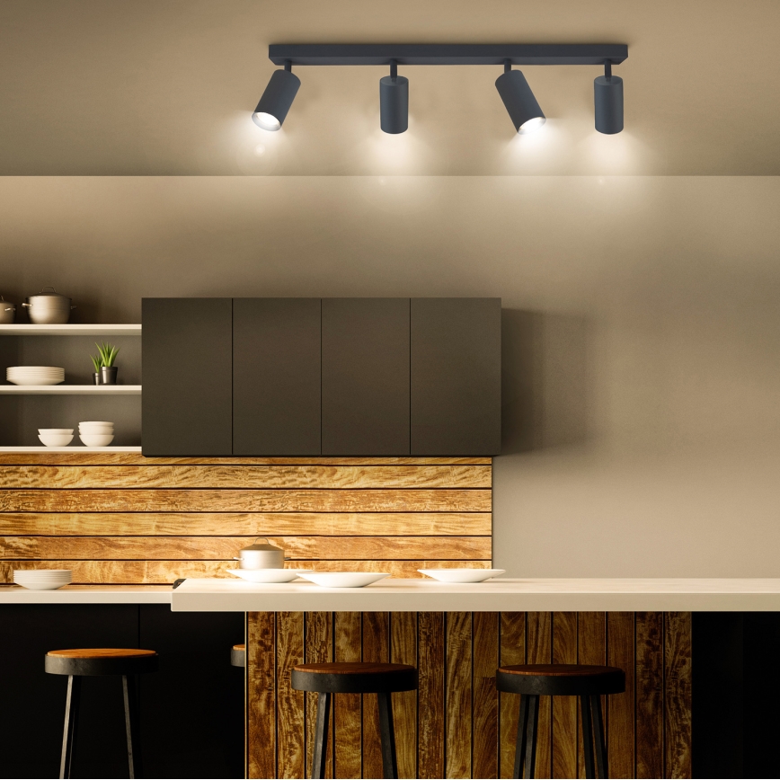 Brilagi - LED stmievateľné bodové svietidlo SELE 4xGU10/6,5W/230V 2700-6500K antracit