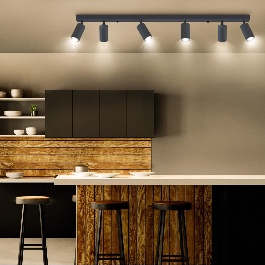 Brilagi - LED stmievané bodové svietidlo SELE 6xGU10/6,5W/230V 2700-6500K antracit