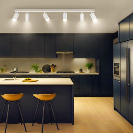 Brilagi - Stmievateľné LED bodové svietidlo SELE 6xGU10/6,5W/230V 2700-6500K biela