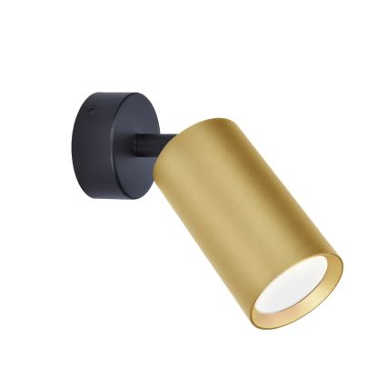 Brilagi - LED RGBW stmievateľné bodové svietidlo SELE GOLDEN 1xGU10/4,8W/230V 3000K čierna/zlatá + diaľkové ovládanie
