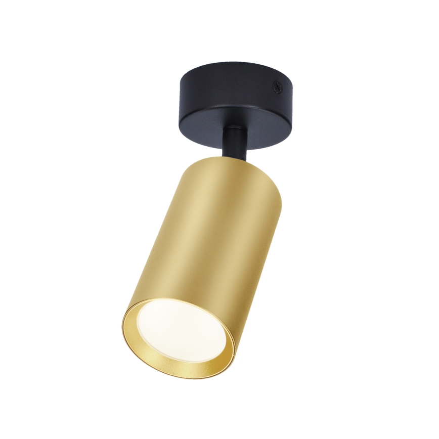 Brilagi - LED RGBW stmievateľné bodové svietidlo SELE GOLDEN 1xGU10/4,8W/230V 3000K čierna/zlatá + diaľkové ovládanie