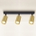 Brilagi - LED stmievateľné bodové svietidlo SELE GOLDEN 3xGU10/6,5W/230V 2700-6500K čierna/zlatá