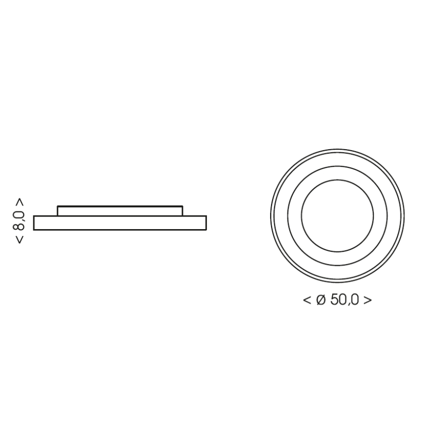 BRILAGI - LED Stmievateľné detské stropné svietidlo ASTRO LED/55W/230V 3000-6000K pr. 50 cm + diaľkové ovládanie