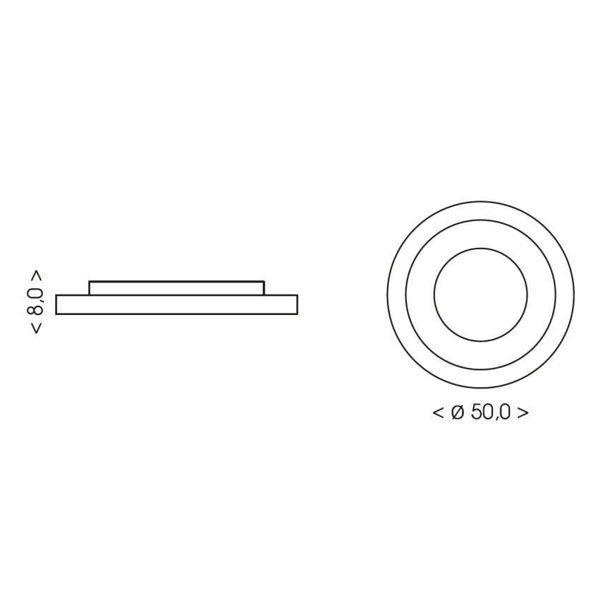 BRILAGI - LED stmievateľné detské stropné svietidlo ASTRO LED/68W/230V 3000-6000K pr. 50 cm + diaľkové ovládanie