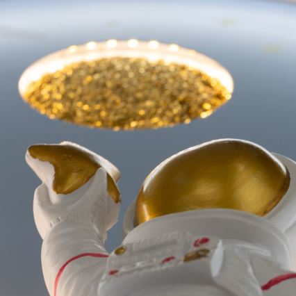 Brilagi - LED stmievateľné detské stropné svietidlo LED/42W/230V 3000/5700K astronaut