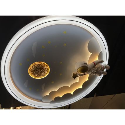 Brilagi - LED stmievateľné detské stropné svietidlo LED/42W/230V 3000/5700K astronaut