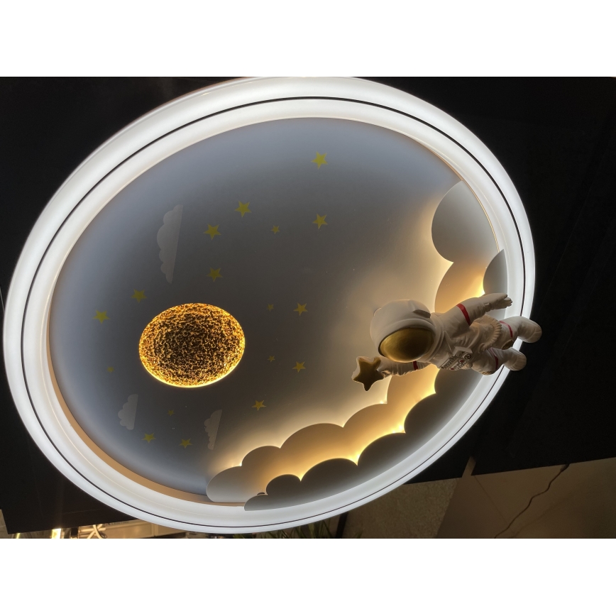 Brilagi - LED stmievateľné detské stropné svietidlo LED/42W/230V 3000/5700K astronaut