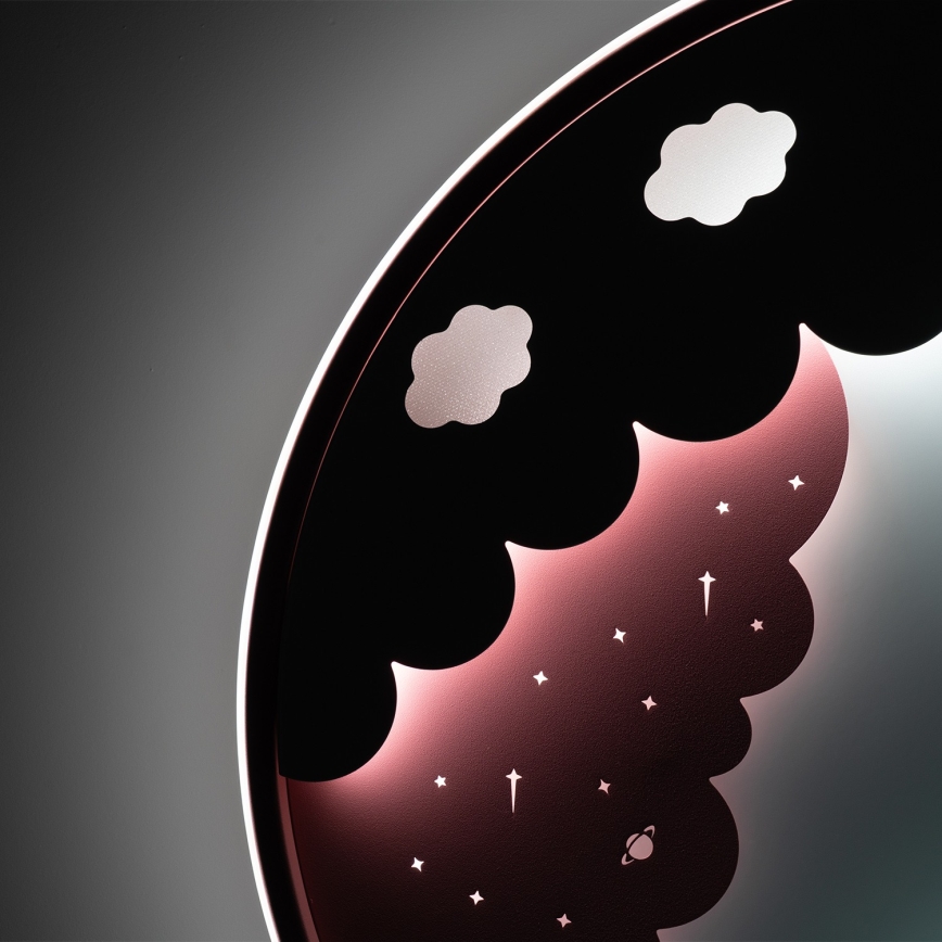 Brilagi - LED stmievateľné detské stropné svietidlo UNICORN LED/68W/230V 3000-6000K pr. 49 cm + diaľkové ovládanie