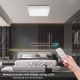 Brilagi - LED Stmievateľné kúpeľňové stropné svietidlo FRAME SMART LED/24W/230V 3000-6000K IP44 biela + diaľkové ovládanie